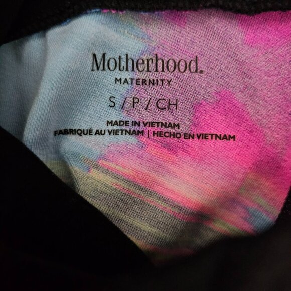 💎Motherhood Maternity Neon Capri Workout Performance Leggings - Picture 2 of 6